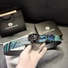 Versace Chiều rộng 4.0cm, dây lưng hai mặt này có hai cách đeo