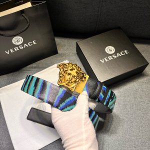 Versace Chiều rộng 4.0cm, dây lưng hai mặt này có hai cách đeo