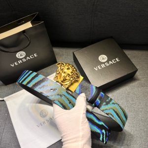 Versace Chiều rộng 4.0cm, dây lưng hai mặt này có hai cách đeo