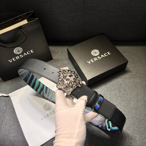 Versace Chiều rộng 4.0cm, dây lưng hai mặt này có hai cách đeo