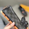 Louis Vuitton, người đàn ông, giày đậu, đậu, da, vải, bò đen