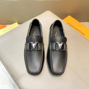 Louis Vuitton, đậu, giày, vải thiều, trong một con bò đen
