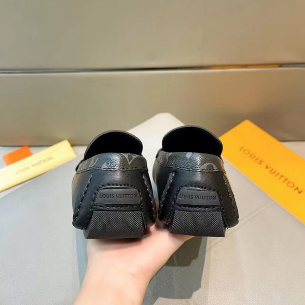 Louis Vuitton, đậu, giày, vải thiều, trong một con bò đen