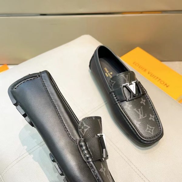 Louis Vuitton, đậu, giày, vải thiều, trong một con bò đen