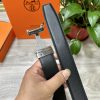 Hermès đàn ông tự động khóa dây lưng rộng 35mm mạ điện chân không