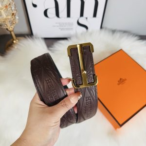 Hermès nhập khẩu mới 3,8cm thép không gỉ mịn