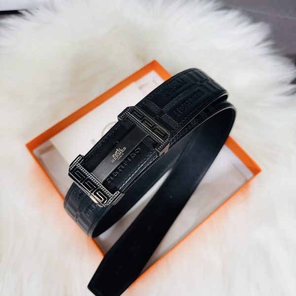 Hermès nhập khẩu mới 3,8cm thép không gỉ mịn