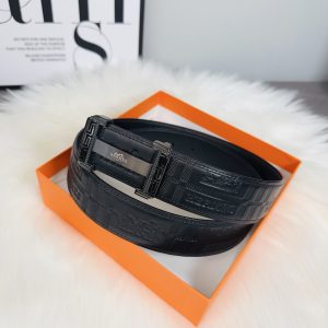 Hermès nhập khẩu mới 3,8cm thép không gỉ mịn