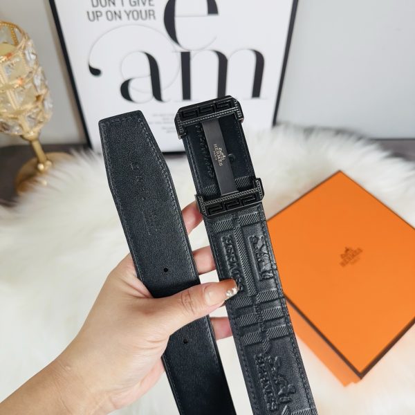 Hermès nhập khẩu mới 3,8cm thép không gỉ mịn