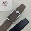 Hermès hai đầu hai mặt chất lượng gốc nhập khẩu da bò