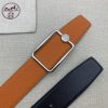 Hermès hai đầu hai mặt chất lượng gốc nhập khẩu da bò