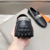 Hermès Đậu Đậu Đậu Đậu Người Đàn Ông Phiên bản Cao cấp Ngưu Ngưu Đen