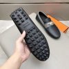 Hermès Đậu Đậu Đậu Đậu Người Đàn Ông Phiên bản Cao cấp Ngưu Ngưu Đen