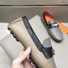 Hermès Đậu Đậu Đậu Đậu Người Đàn Ông Phiên bản Cao cấp Ngưu Ngưu Đen