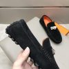 Hermès, đậu, giày, da, bò màu cam