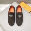 Hermès, đậu, giày, da, bò màu cam