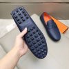 Hermès, đậu, giày, da, bò màu cam