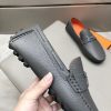 Hermès, đậu, giày, da, bò màu cam