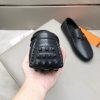 Hermès, đậu, giày, da, bò màu cam