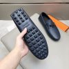 Hermès, đậu, giày, da, bò màu cam