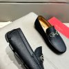 Ferragamo, đậu, giày, da bò