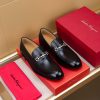 Ferragamo, giày thời trang, sáp, nước bò nhuộm