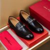 Ferragamo, giày thời trang, sáp, nước bò nhuộm
