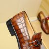 Ferragamo, giày thời trang, sáp, nước bò nhuộm