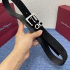 Ferragamo cài dây đai phụ nữ Chọn vật liệu cao cấp, da mềm mại và thân thiện