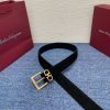 Ferragamo cài dây đai phụ nữ Chọn vật liệu cao cấp, da mềm mại và thân thiện