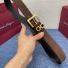 Ferragamo cài dây đai phụ nữ Chọn vật liệu cao cấp, da mềm mại và thân thiện