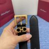 Ferragamo cài dây đai phụ nữ Chọn vật liệu cao cấp, da mềm mại và thân thiện