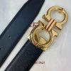 Ferragamo chiều rộng 3.5cm thiết kế cao cấp dây đai đàn ông nhập khẩu da bò hai mặt