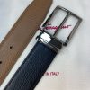 Ferragamo chiều rộng 3.5cm thiết kế cao cấp dây đai đàn ông nhập khẩu da bò hai mặt