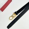 Ferragamo chiều rộng 3.5cm thiết kế cao cấp dây đai đàn ông nhập khẩu da bò hai mặt