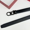 Ferragamo chiều rộng 3.5cm thiết kế cao cấp dây đai đàn ông nhập khẩu da bò hai mặt