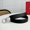 Ferragamo chiều rộng 3.5cm thiết kế cao cấp dây đai đàn ông nhập khẩu da bò hai mặt