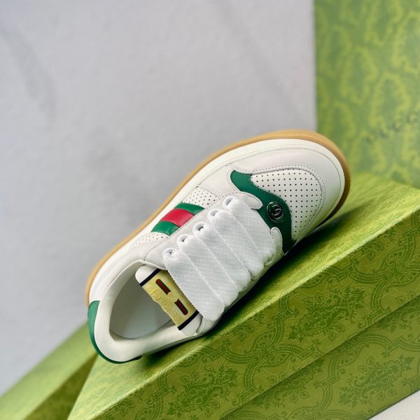 Gucci mới Screener series cặp vợ chồng mập mập giày bánh mì giày bẩn nhỏ mập ding