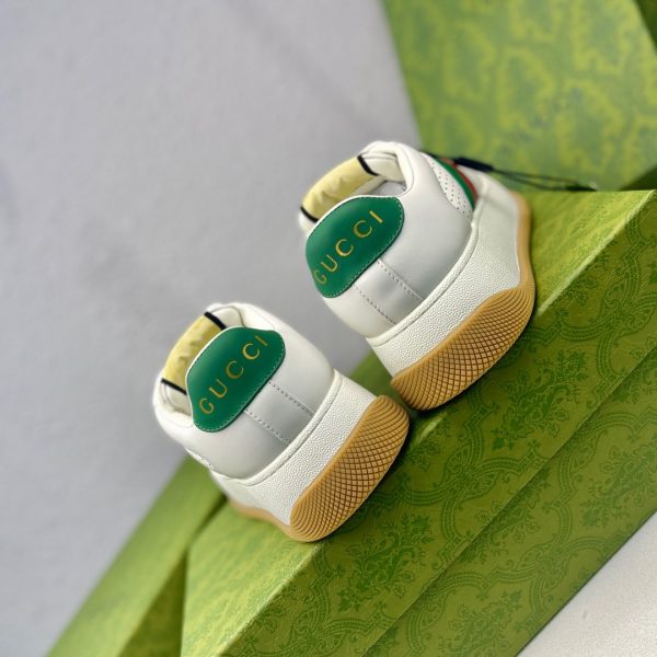 Gucci mới Screener series cặp vợ chồng mập mập giày bánh mì giày bẩn nhỏ mập ding
