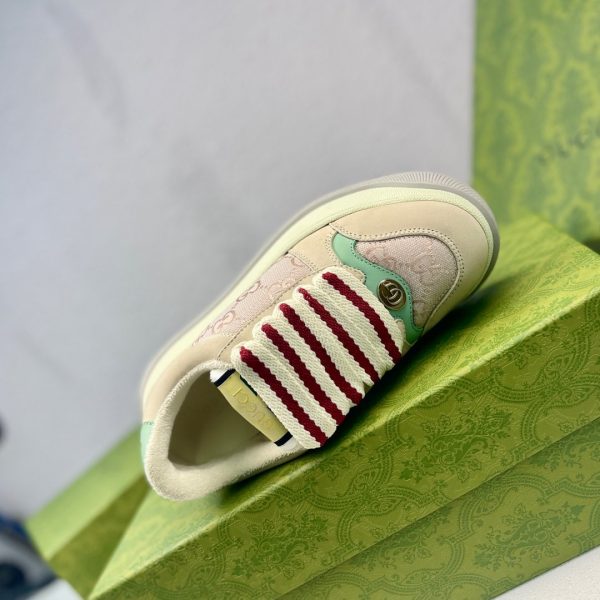 Gucci mới Screener series cặp vợ chồng mập mập giày bánh mì giày bẩn nhỏ mập ding