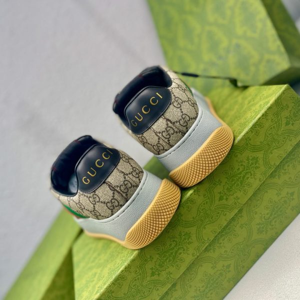 Gucci mới Screener series cặp vợ chồng mập mập giày bánh mì giày bẩn nhỏ mập ding