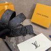 Louis Vuitton chiều rộng 40mm nguyên bản đúc nút thép