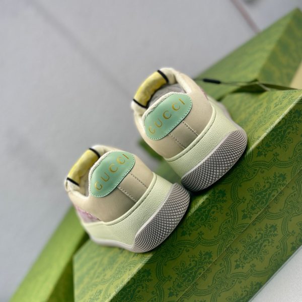 Gucci mới Screener series cặp vợ chồng mập mập giày bánh mì giày bẩn nhỏ mập ding