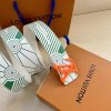 Louis Vuitton chiều rộng 40mm nguyên bản đúc nút thép