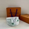 Louis Vuitton chiều rộng 40mm nguyên bản đúc nút thép
