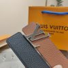 Louis Vuitton chiều rộng 40mm nguyên bản đúc nút thép