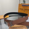 Louis Vuitton chiều rộng 40mm nguyên bản đúc nút thép