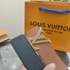 Louis Vuitton chiều rộng 40mm nguyên bản đúc nút thép