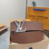 Louis Vuitton chiều rộng 40mm nguyên bản đúc nút thép