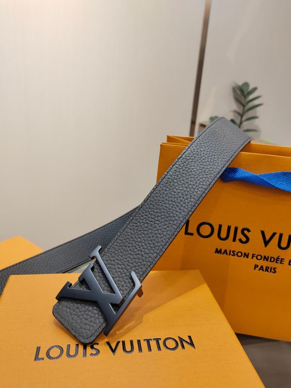 Louis Vuitton chiều rộng 40mm nguyên bản đúc nút thép